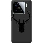 Чорний чохол BoxFace Xiaomi 15 Deer