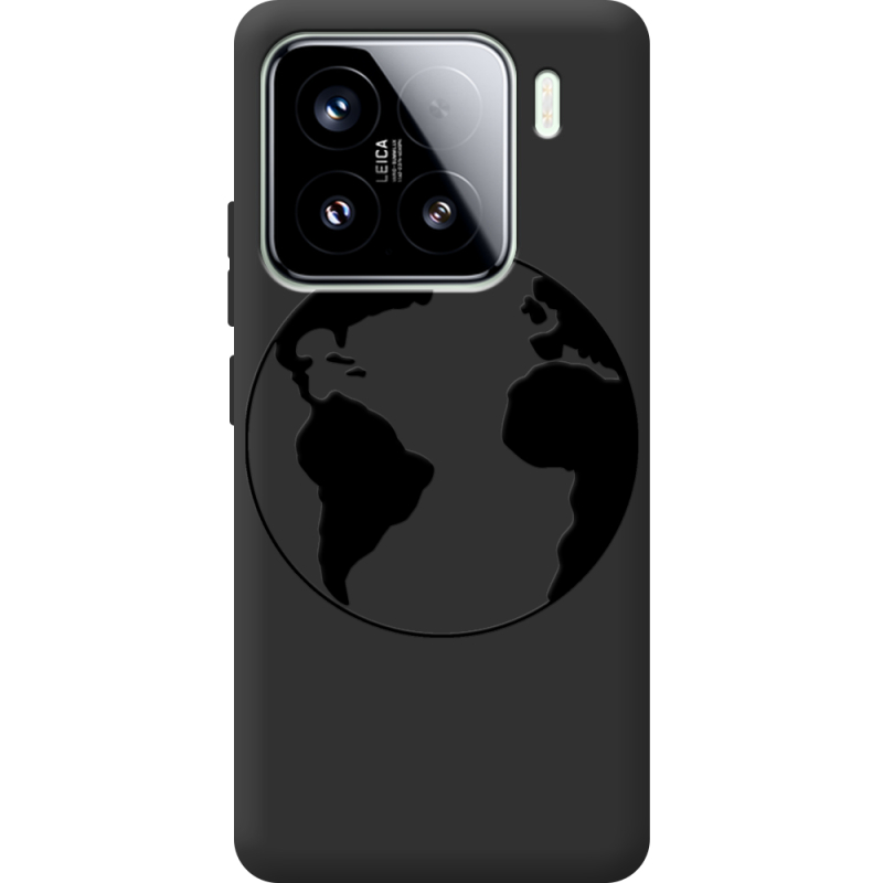 Чорний чохол BoxFace Xiaomi 15 Earth