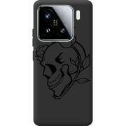Чорний чохол BoxFace Xiaomi 15 Skull and Roses