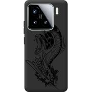 Чорний чохол BoxFace Xiaomi 15 Snake