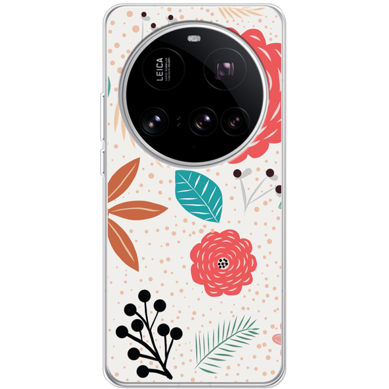 Чохол BoxFace Xiaomi 15 Ultra Line Flowers