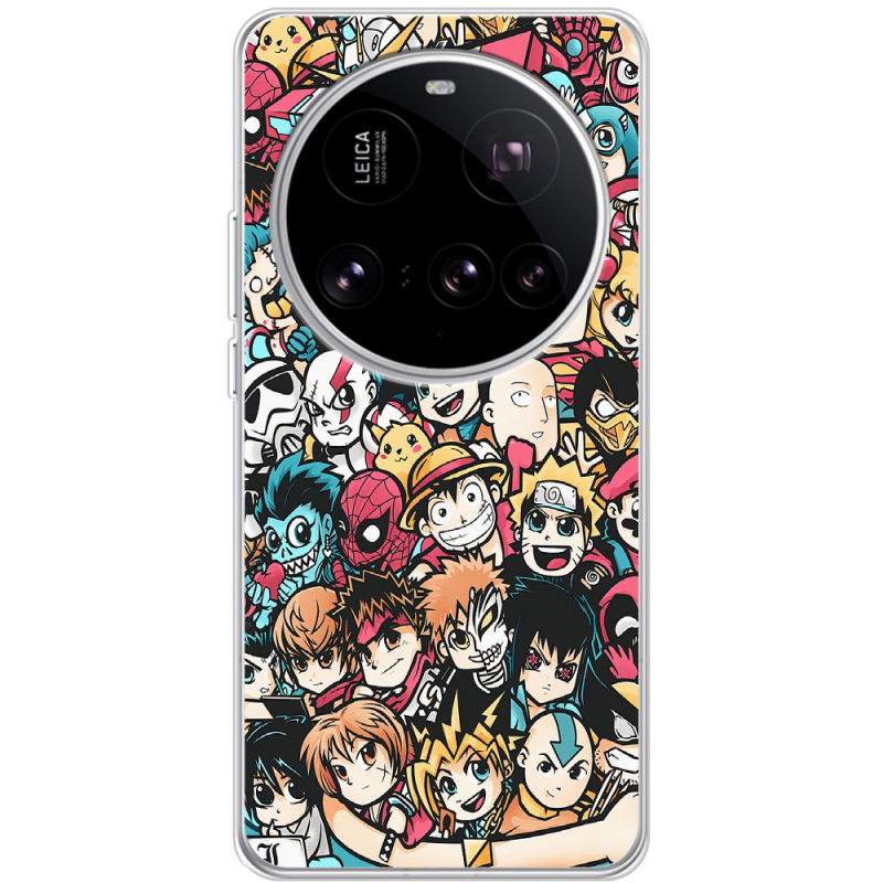 Чохол BoxFace Xiaomi 15 Ultra Anime Stickers