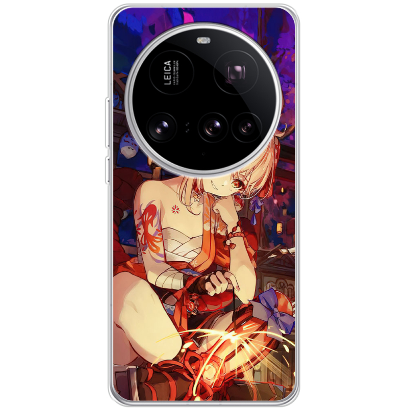 Чохол BoxFace Xiaomi 15 Ultra Genshin Ёимия с огоньком
