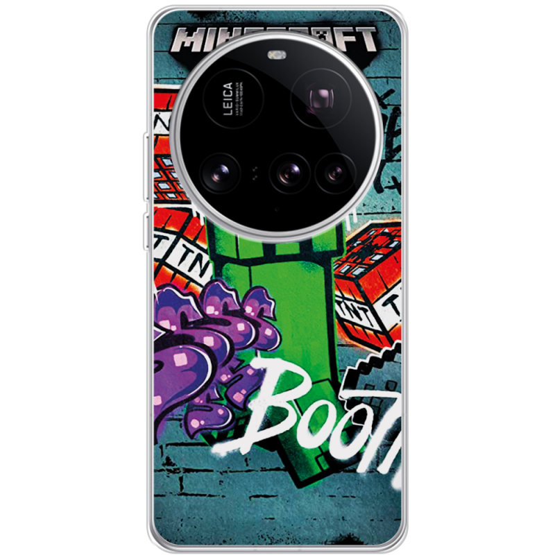 Чохол BoxFace Xiaomi 15 Ultra Minecraft Graffiti