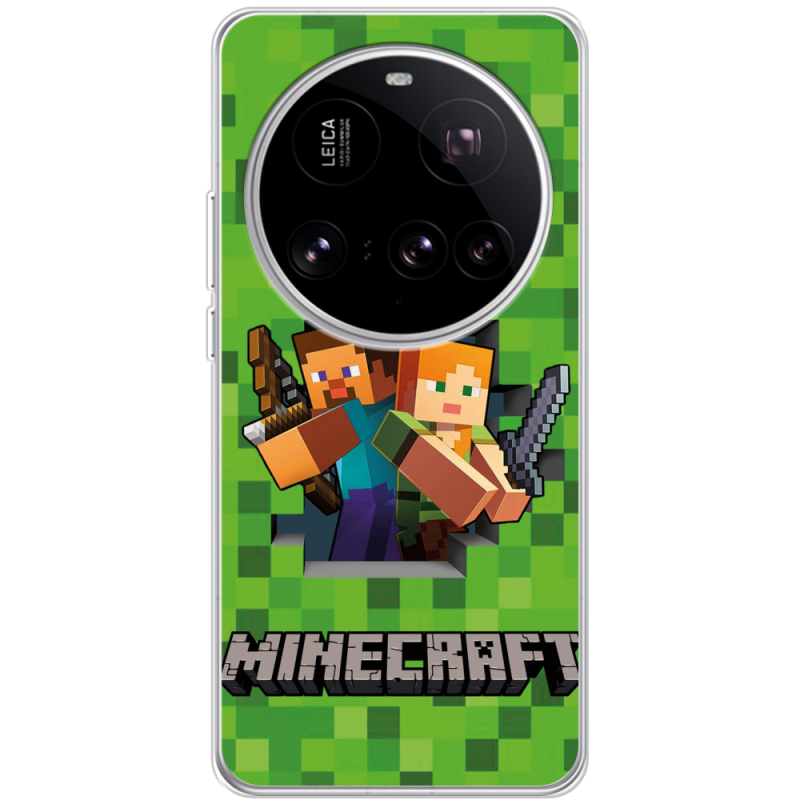 Чохол BoxFace Xiaomi 15 Ultra Майнкрафт Стів і Алекс