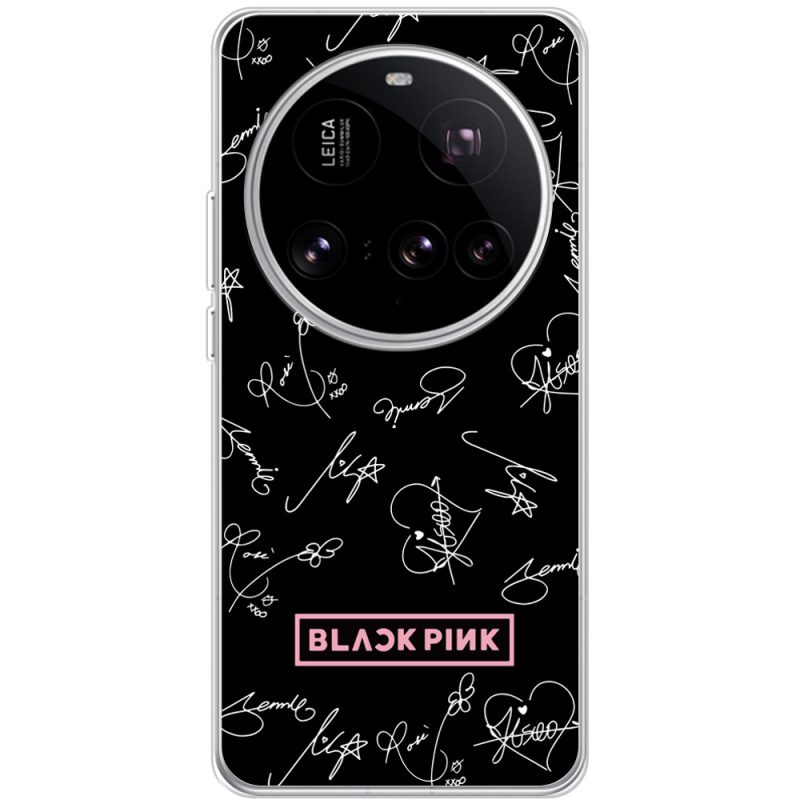 Чохол BoxFace Xiaomi 15 Ultra Blackpink автограф