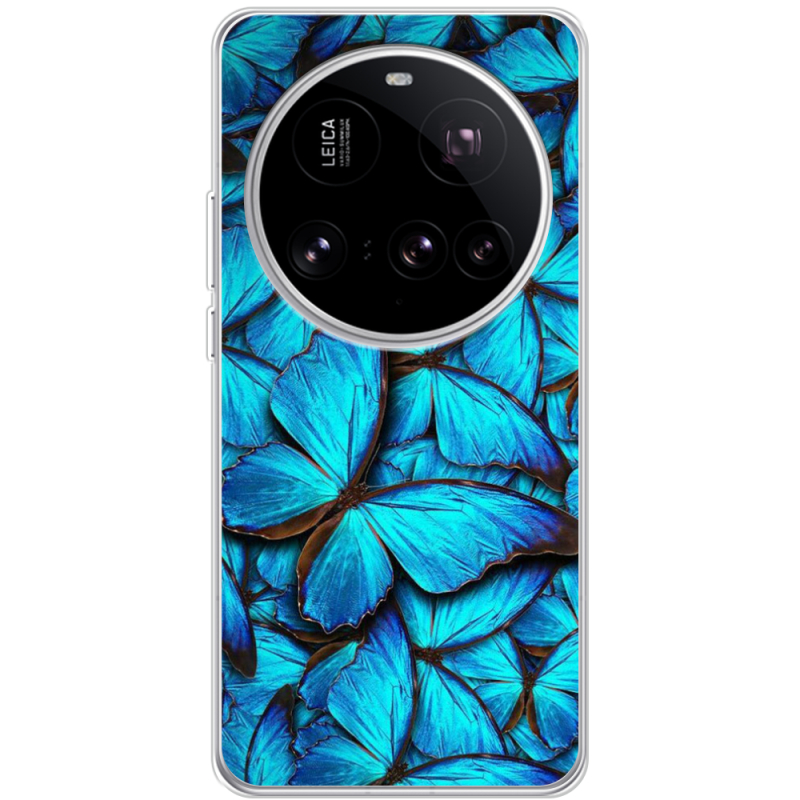 Чохол BoxFace Xiaomi 15 Ultra лазурные бабочки