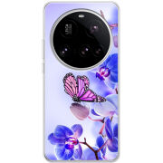 Чохол BoxFace Xiaomi 15 Ultra Orchids and Butterflies