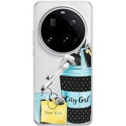Прозорий чохол BoxFace Xiaomi 15 Ultra City Girl