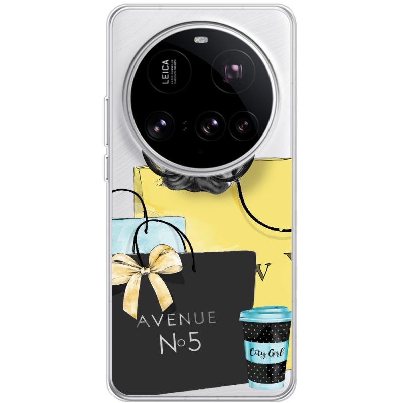 Прозорий чохол BoxFace Xiaomi 15 Ultra Fashion Pug