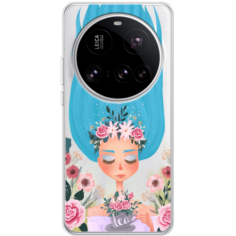 Прозорий чохол BoxFace Xiaomi 15 Ultra Blue Hair