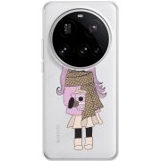 Прозорий чохол BoxFace Xiaomi 15 Ultra Winter Morning Girl