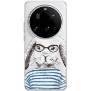 Прозорий чохол BoxFace Xiaomi 15 Ultra MR. Rabbit