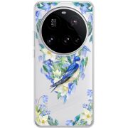 Прозорий чохол BoxFace Xiaomi 15 Ultra Spring Bird
