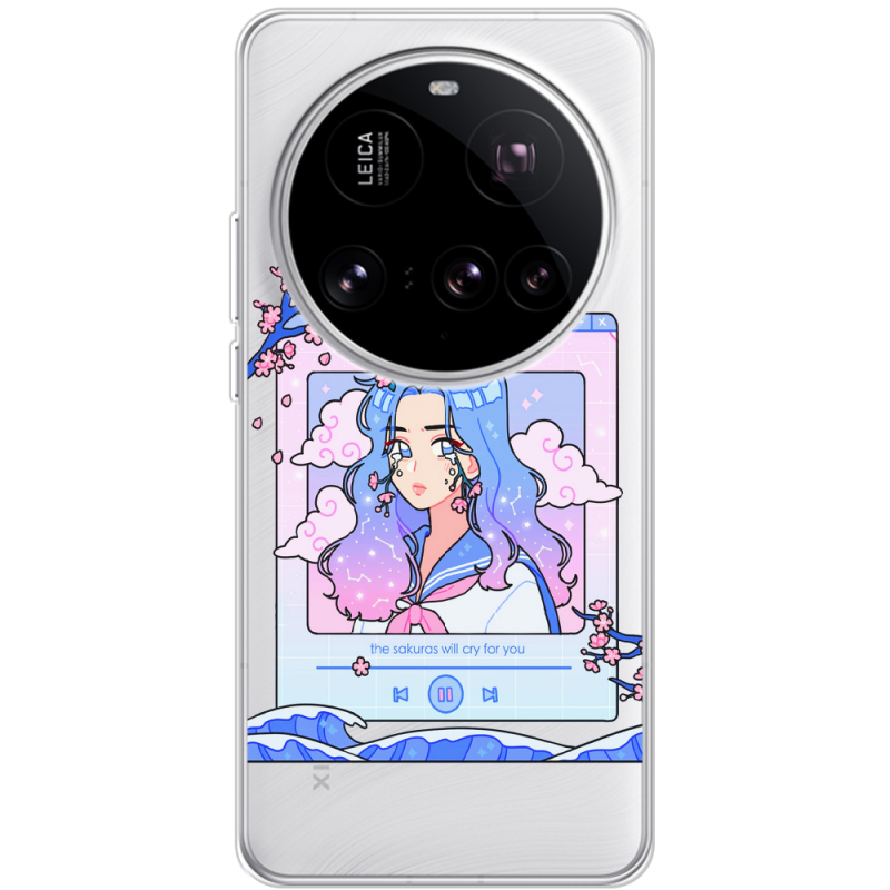 Прозорий чохол BoxFace Xiaomi 15 Ultra The Sakuras Will Cry For You