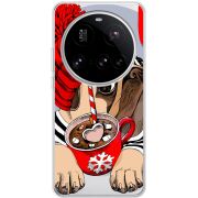 Прозорий чохол BoxFace Xiaomi 15 Ultra Winter Puggy
