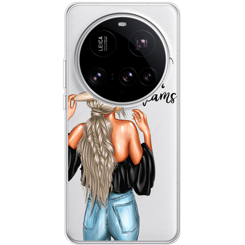 Прозорий чохол BoxFace Xiaomi 15 Ultra Follow Your Dreams