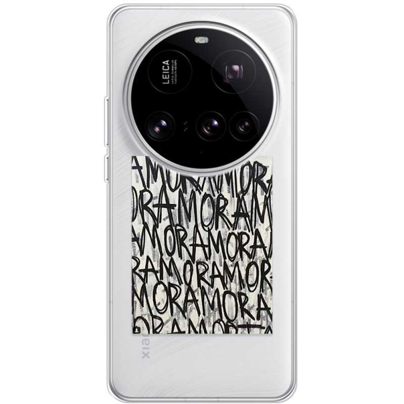 Прозорий чохол BoxFace Xiaomi 15 Ultra Amor Amor