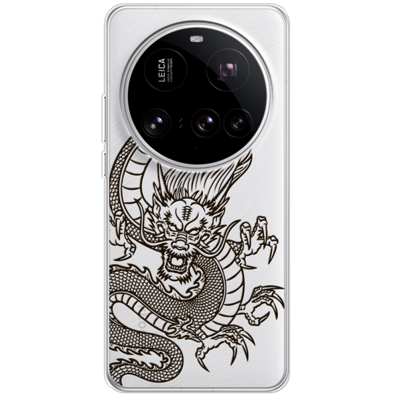 Прозорий чохол BoxFace Xiaomi 15 Ultra Chinese Dragon