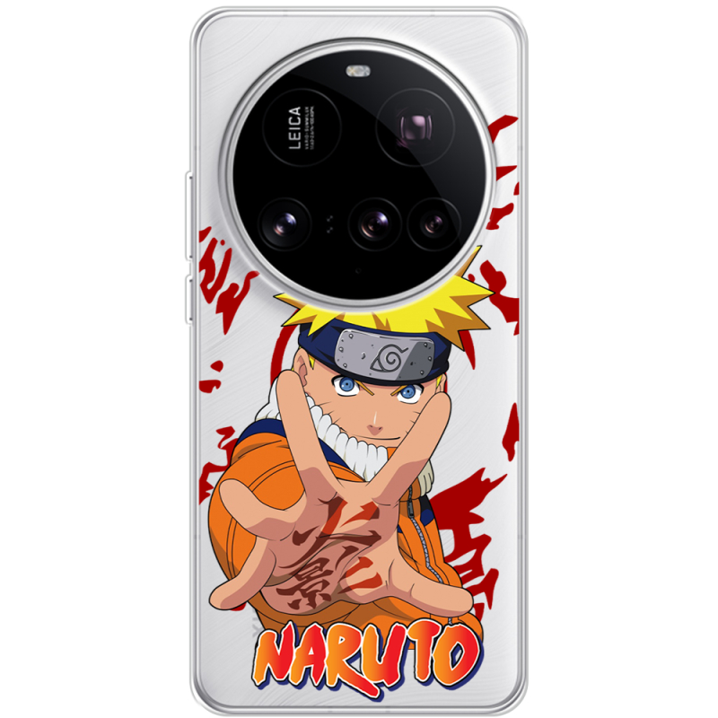 Прозорий чохол BoxFace Xiaomi 15 Ultra Naruto