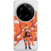 Прозорий чохол BoxFace Xiaomi 15 Ultra Naruto and Kurama