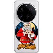 Прозорий чохол BoxFace Xiaomi 15 Ultra Cool Santa
