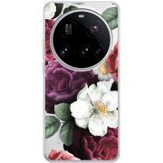 Прозорий чохол BoxFace Xiaomi 15 Ultra Floral Dark Dreams
