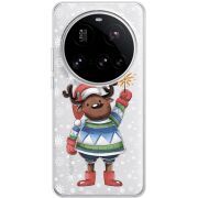 Прозорий чохол BoxFace Xiaomi 15 Ultra Christmas Deer with Snow