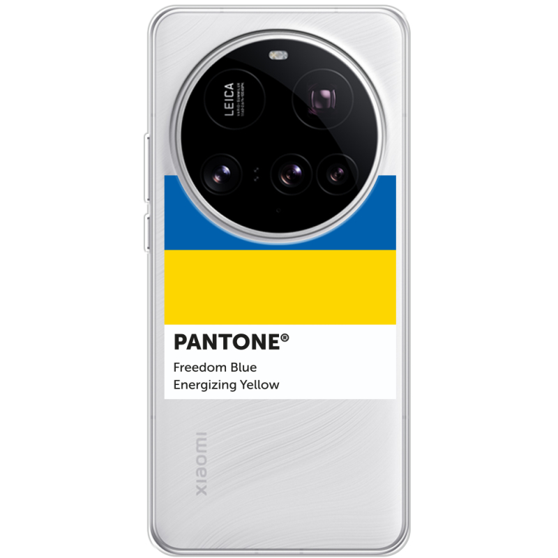 Прозорий чохол BoxFace Xiaomi 15 Ultra Pantone вільний синій