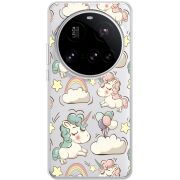 Прозорий чохол BoxFace Xiaomi 15 Ultra Unicorns