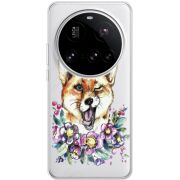Прозорий чохол BoxFace Xiaomi 15 Ultra Winking Fox