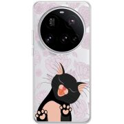 Прозорий чохол BoxFace Xiaomi 15 Ultra Meow