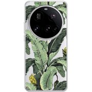 Прозорий чохол BoxFace Xiaomi 15 Ultra Banana Leaves