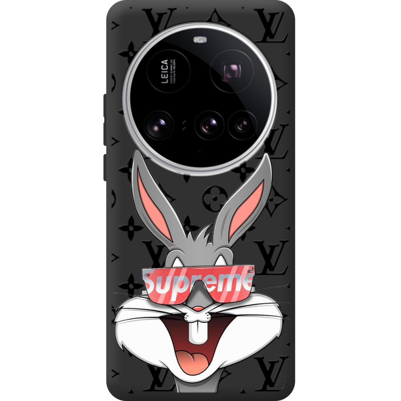 Чорний чохол BoxFace Xiaomi 15 Ultra looney bunny