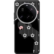 Чорний чохол BoxFace Xiaomi 15 Ultra Flower Hair