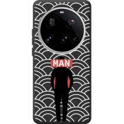 Чорний чохол BoxFace Xiaomi 15 Ultra Man Pattern