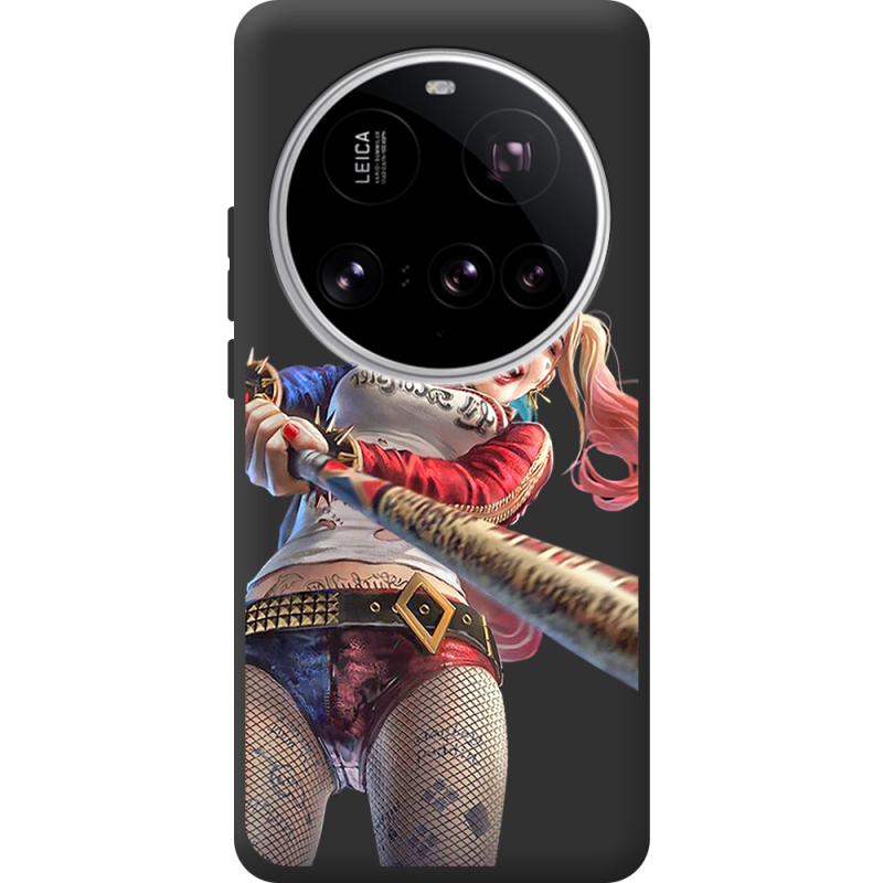 Чорний чохол BoxFace Xiaomi 15 Ultra Happy Harley Quinn