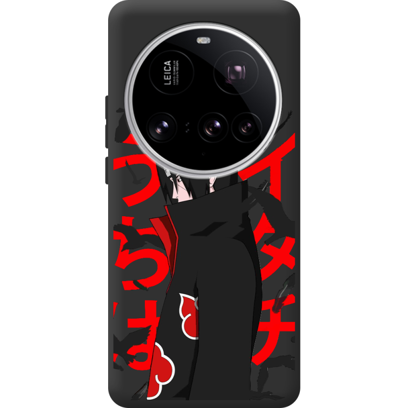 Чорний чохол BoxFace Xiaomi 15 Ultra Учиха Итачи