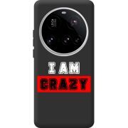 Чорний чохол BoxFace Xiaomi 15 Ultra I'm Crazy