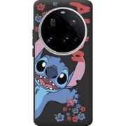 Чорний чохол BoxFace Xiaomi 15 Ultra Гавайський гість Stich