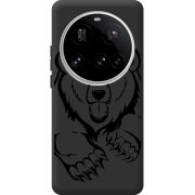 Чорний чохол BoxFace Xiaomi 15 Ultra Grizzly Bear