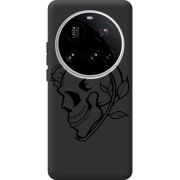 Чорний чохол BoxFace Xiaomi 15 Ultra Skull and Roses