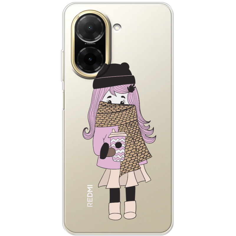 Прозорий чохол BoxFace Xiaomi Redmi A5 Winter Morning Girl