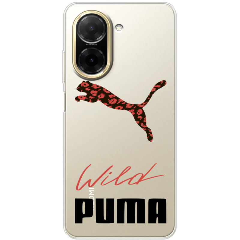 Прозорий чохол BoxFace Xiaomi Redmi A5 Wild Cat