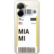 Прозорий чохол BoxFace Xiaomi Redmi A5 Ticket Miami