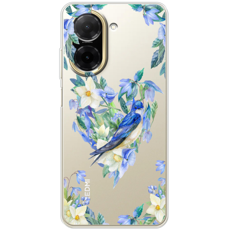 Прозорий чохол BoxFace Xiaomi Redmi A5 Spring Bird
