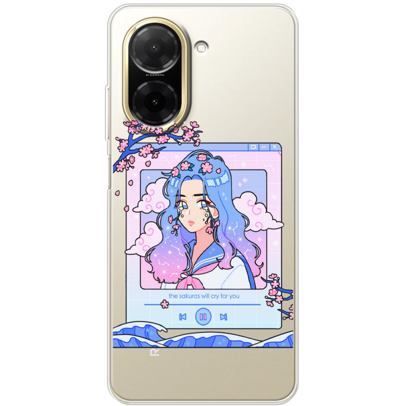 Прозорий чохол BoxFace Xiaomi Redmi A5 The Sakuras Will Cry For You