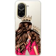 Прозорий чохол BoxFace Xiaomi Redmi A5 Queen and Princess