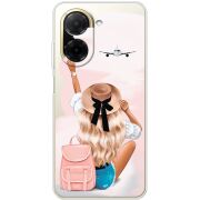 Прозорий чохол BoxFace Xiaomi Redmi A5 Travel Girl