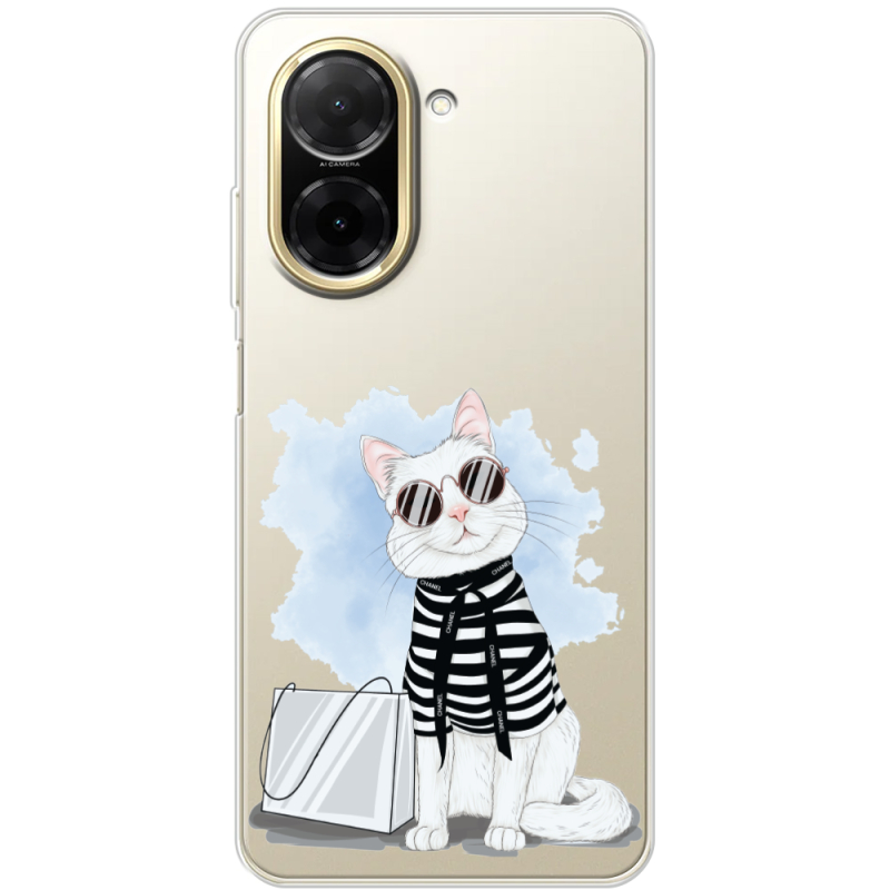 Прозорий чохол BoxFace Xiaomi Redmi A5 Cat Style